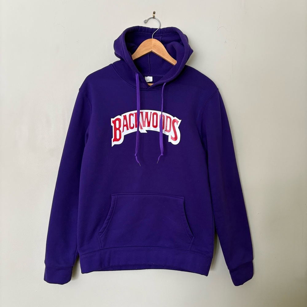 Backwoods Purple Hoodie Size L